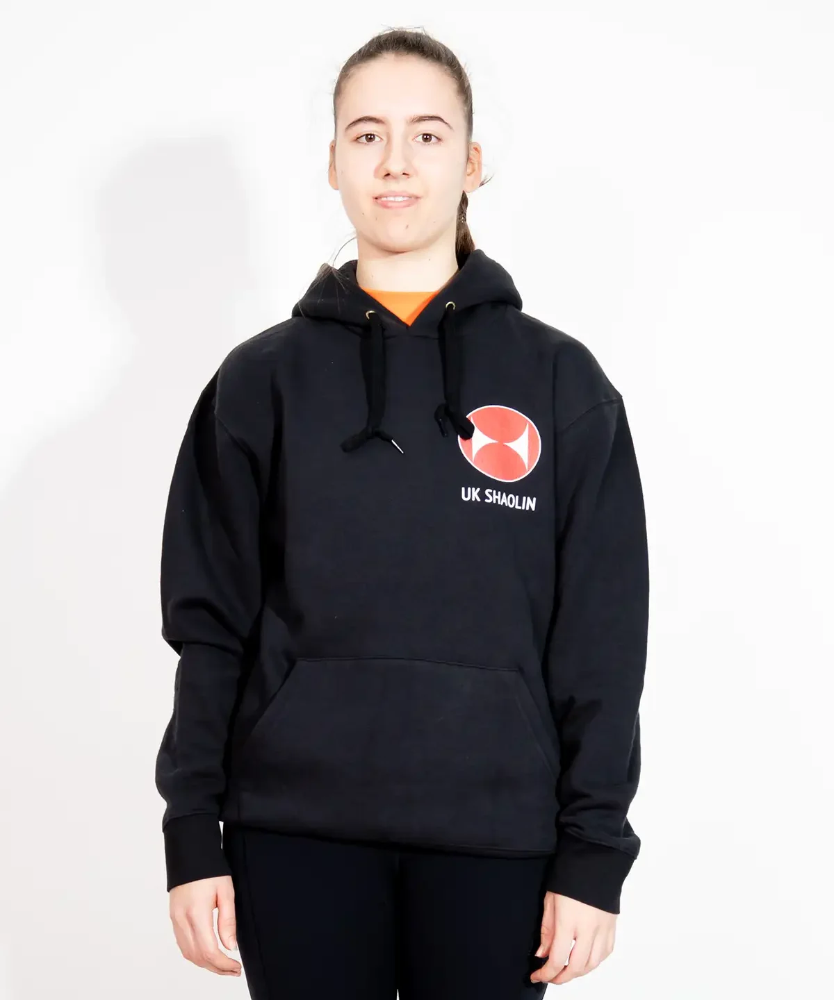 UK Shaolin Hoodie Black