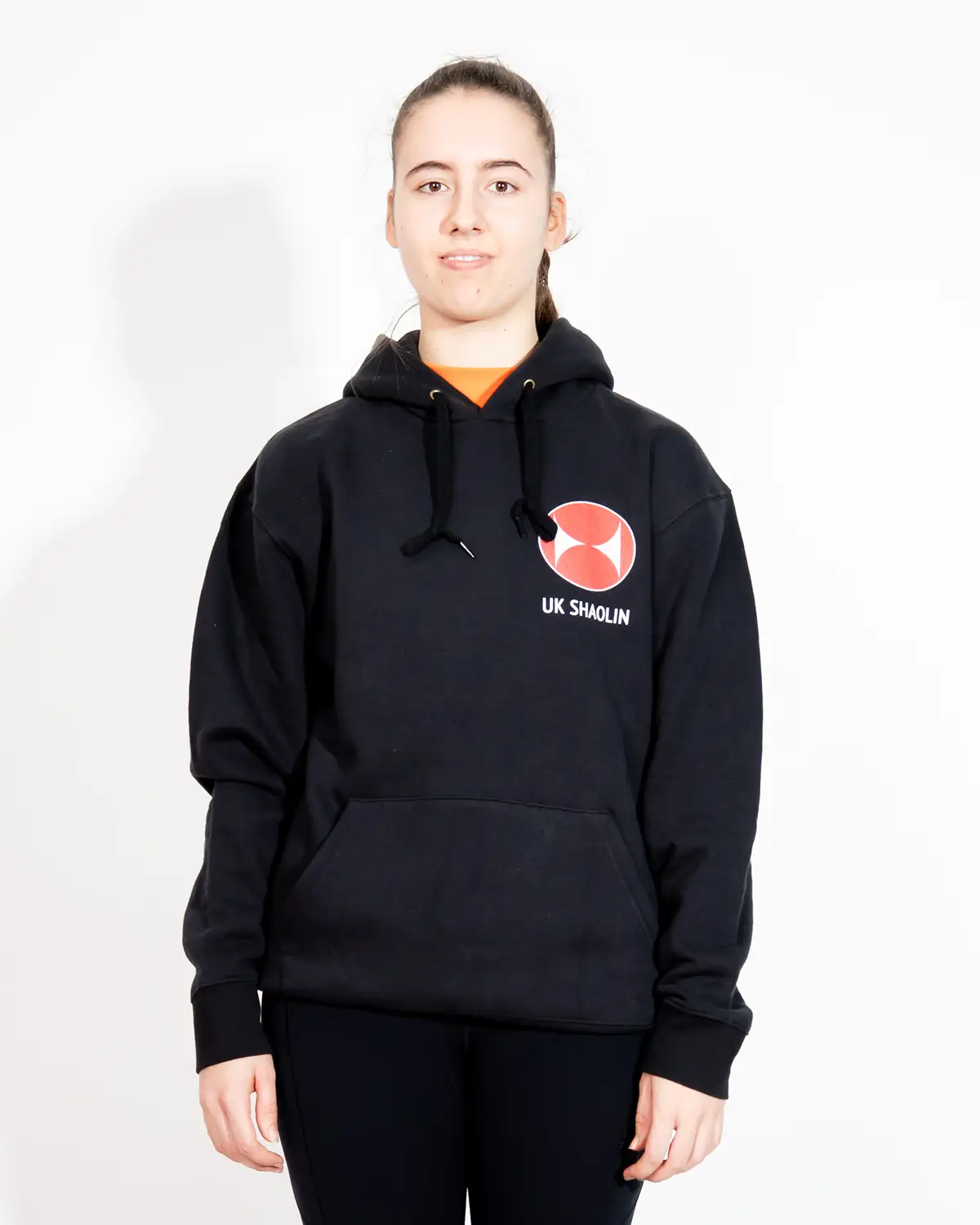 UK Shaolin Hoodie Black