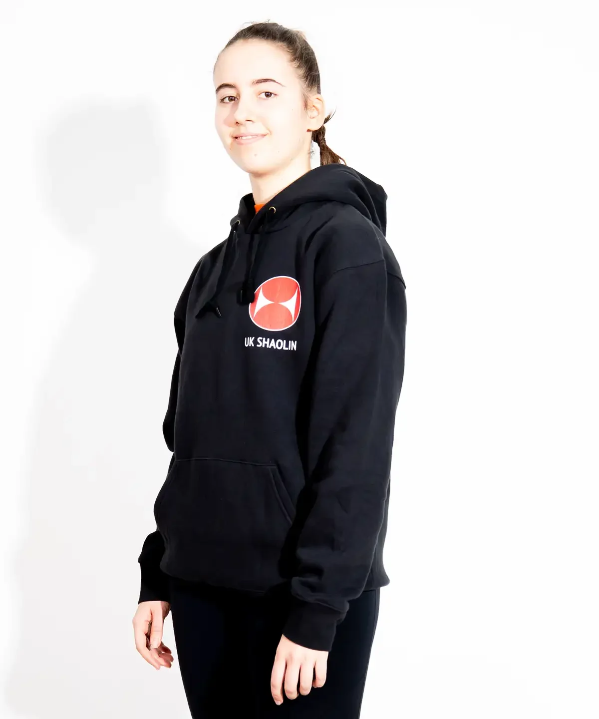 UK Shaolin Hoodie Black