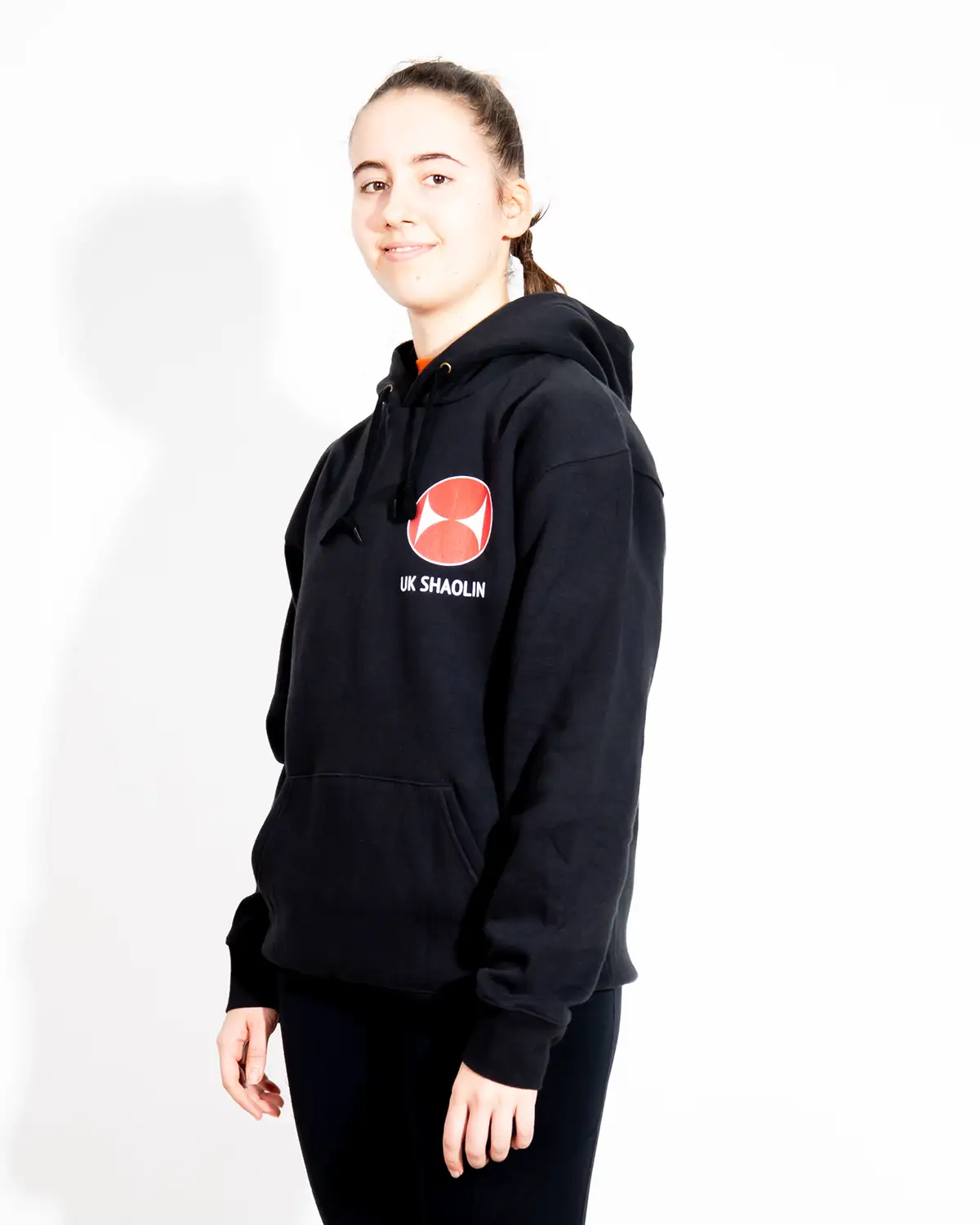 UK Shaolin Hoodie Black