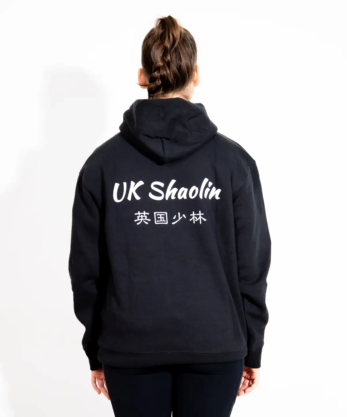 UK Shaolin Hoodie Black