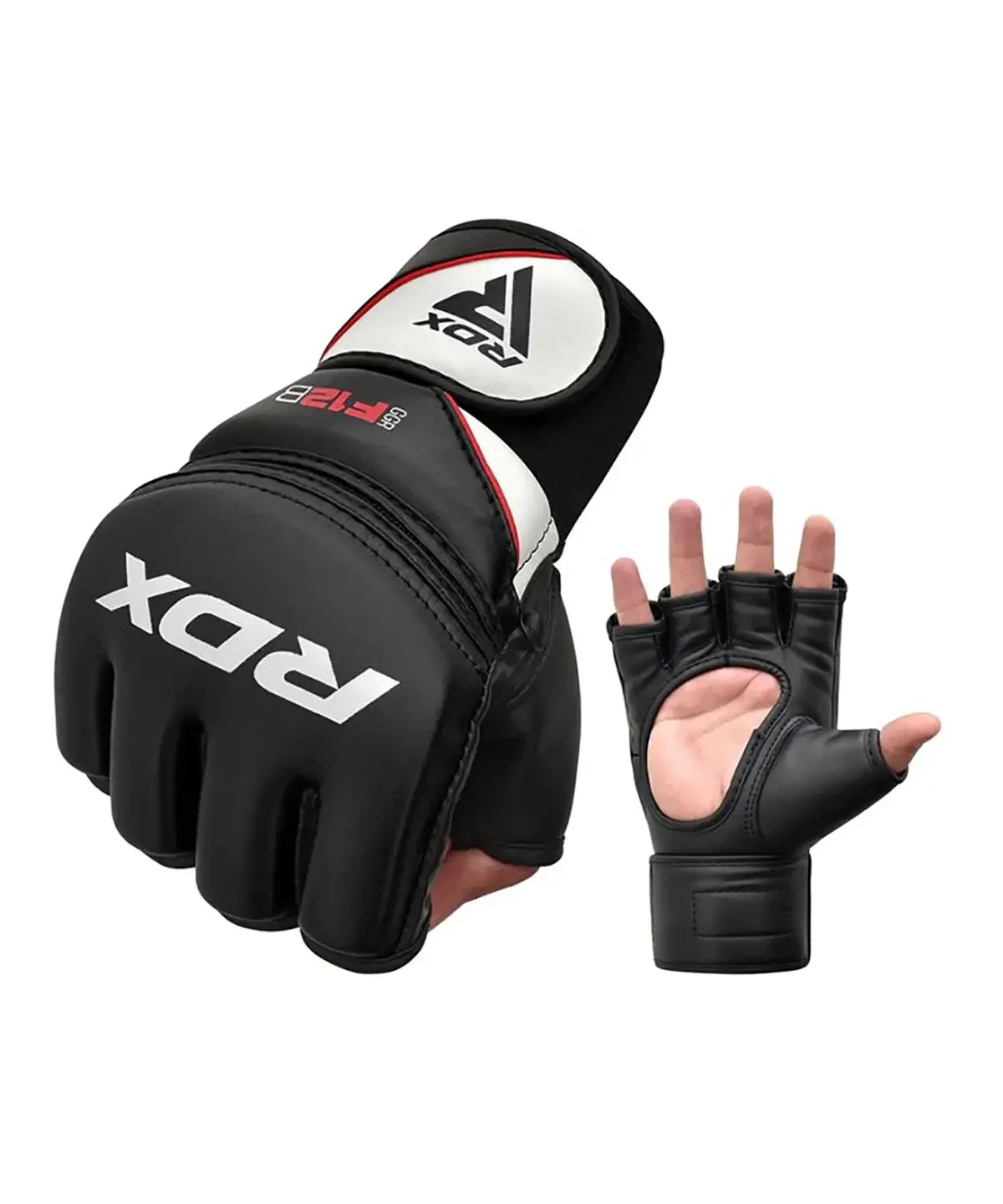 Black Grappling Gloves