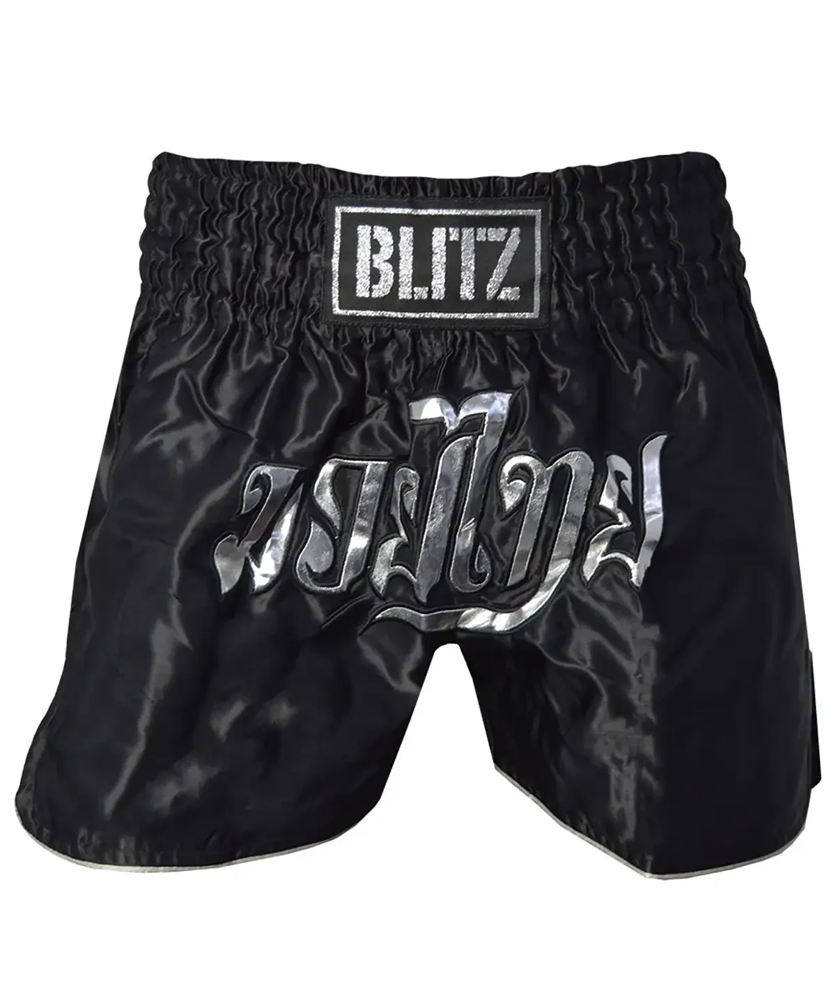Blitz Kickboxing Muay Thai Shorts Black