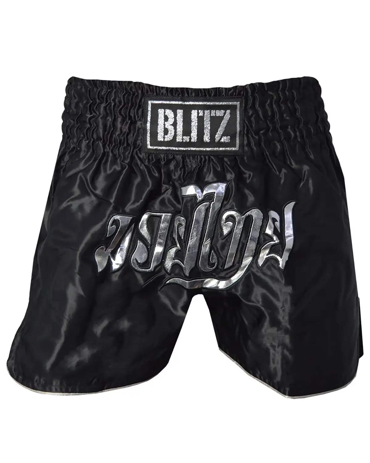 Blitz Kickboxing Muay Thai Shorts Black