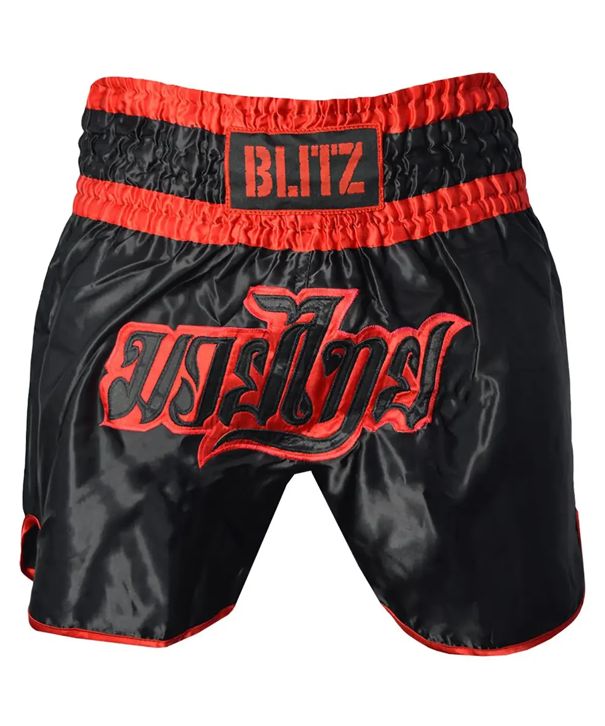Blitz Kickboxing Muay Thai Shorts Red