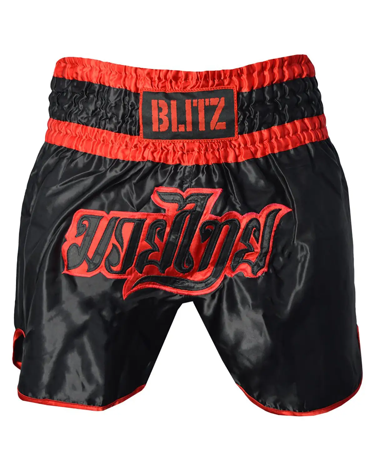 Blitz Kickboxing Muay Thai Shorts Red