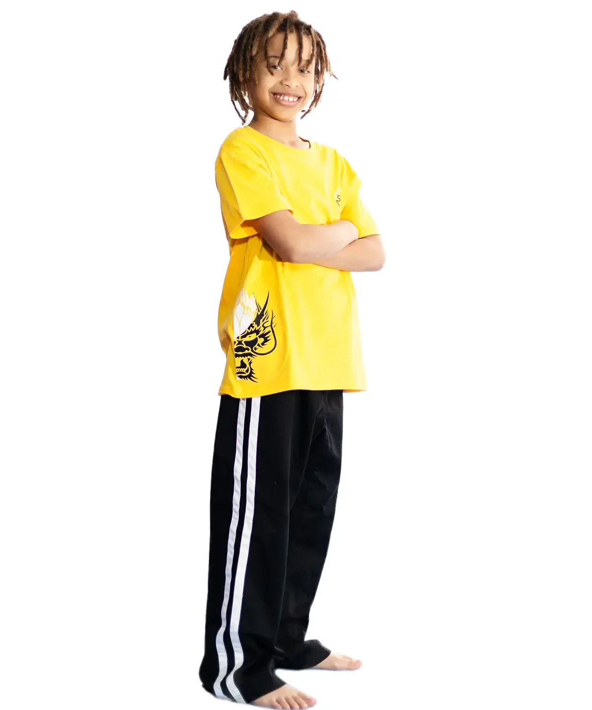 Children’s Dragon T-Shirt Yellow