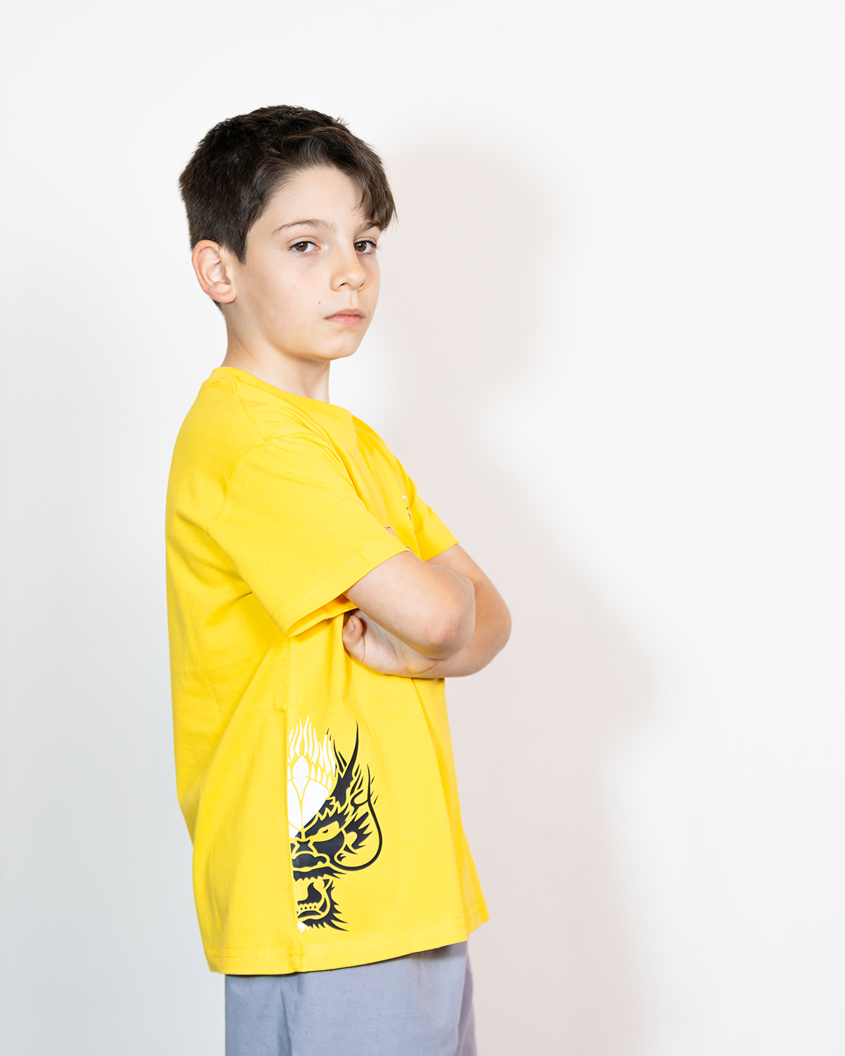 Dragon T-Shirt Children Yellow