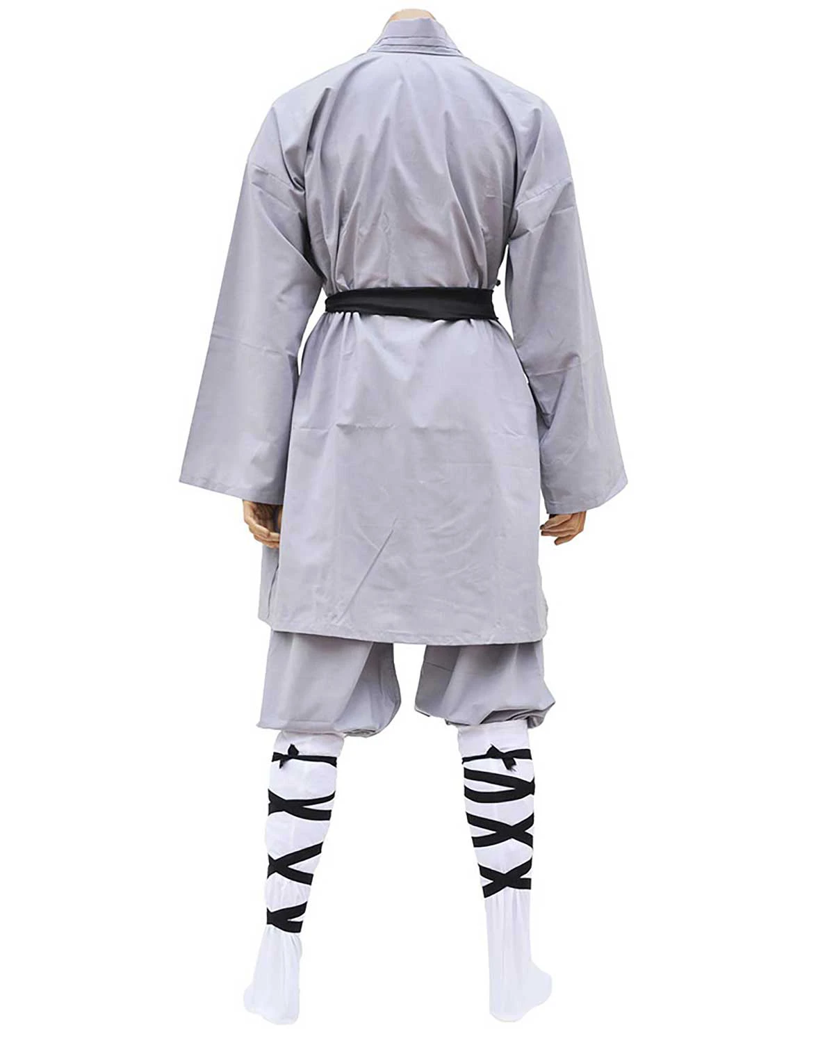 Shaolin Martial Arts Uniform Grey Back