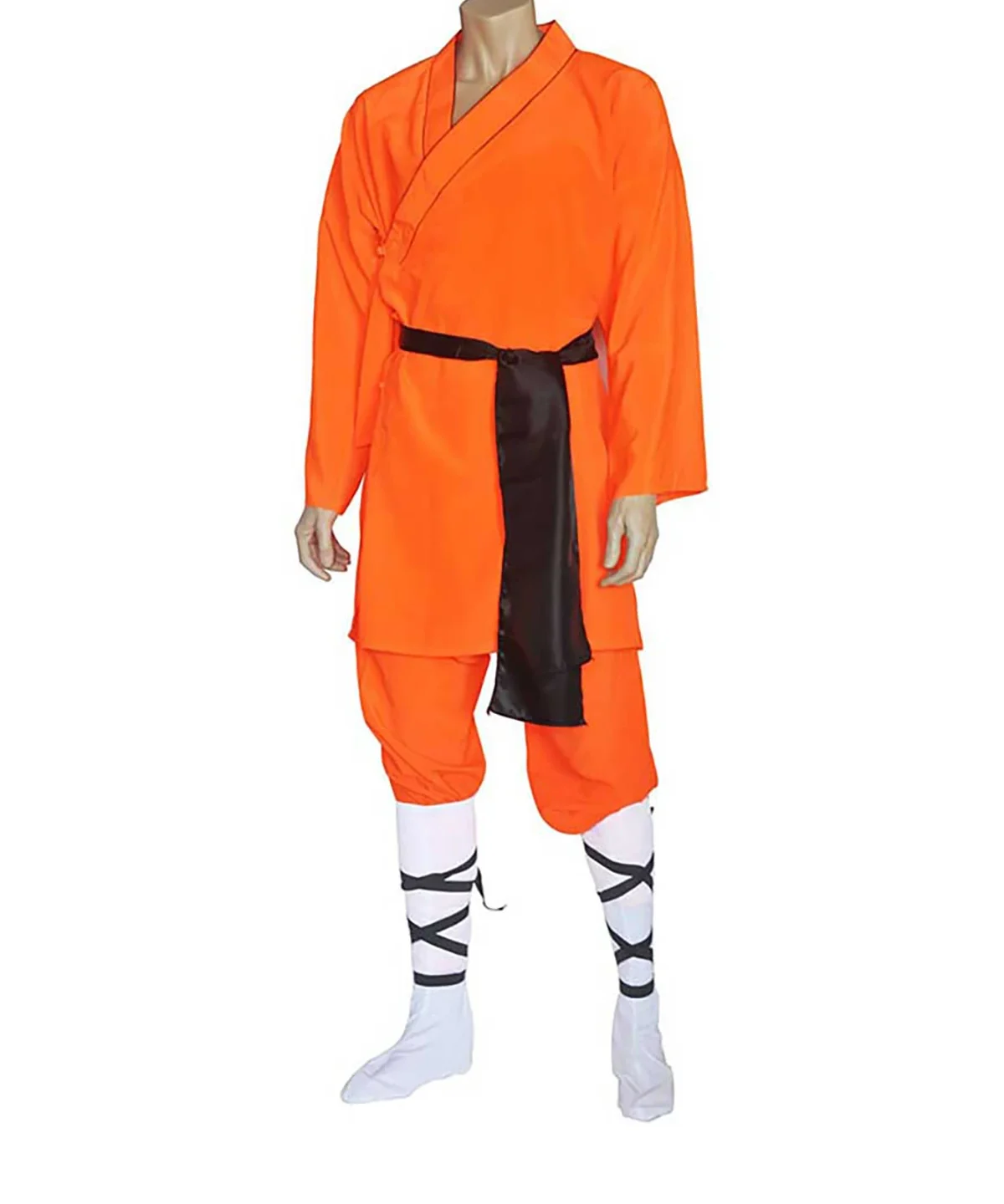 Shaolin Uniform Orange Front