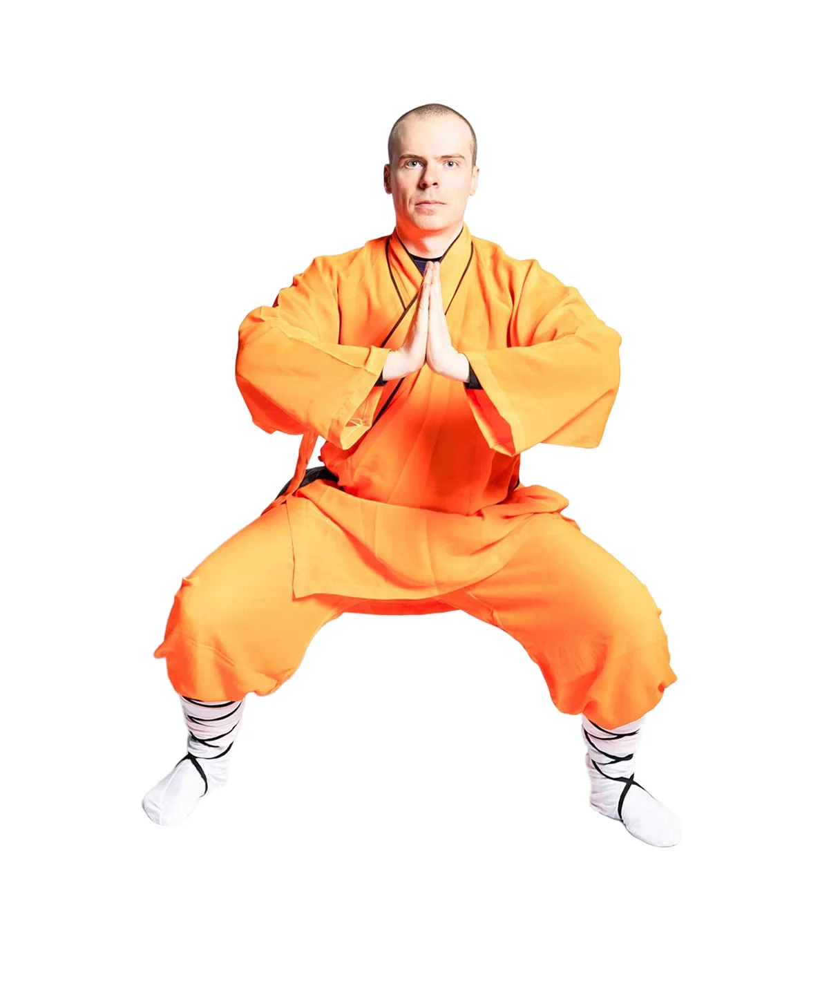Shaolin Uniform Orange Front