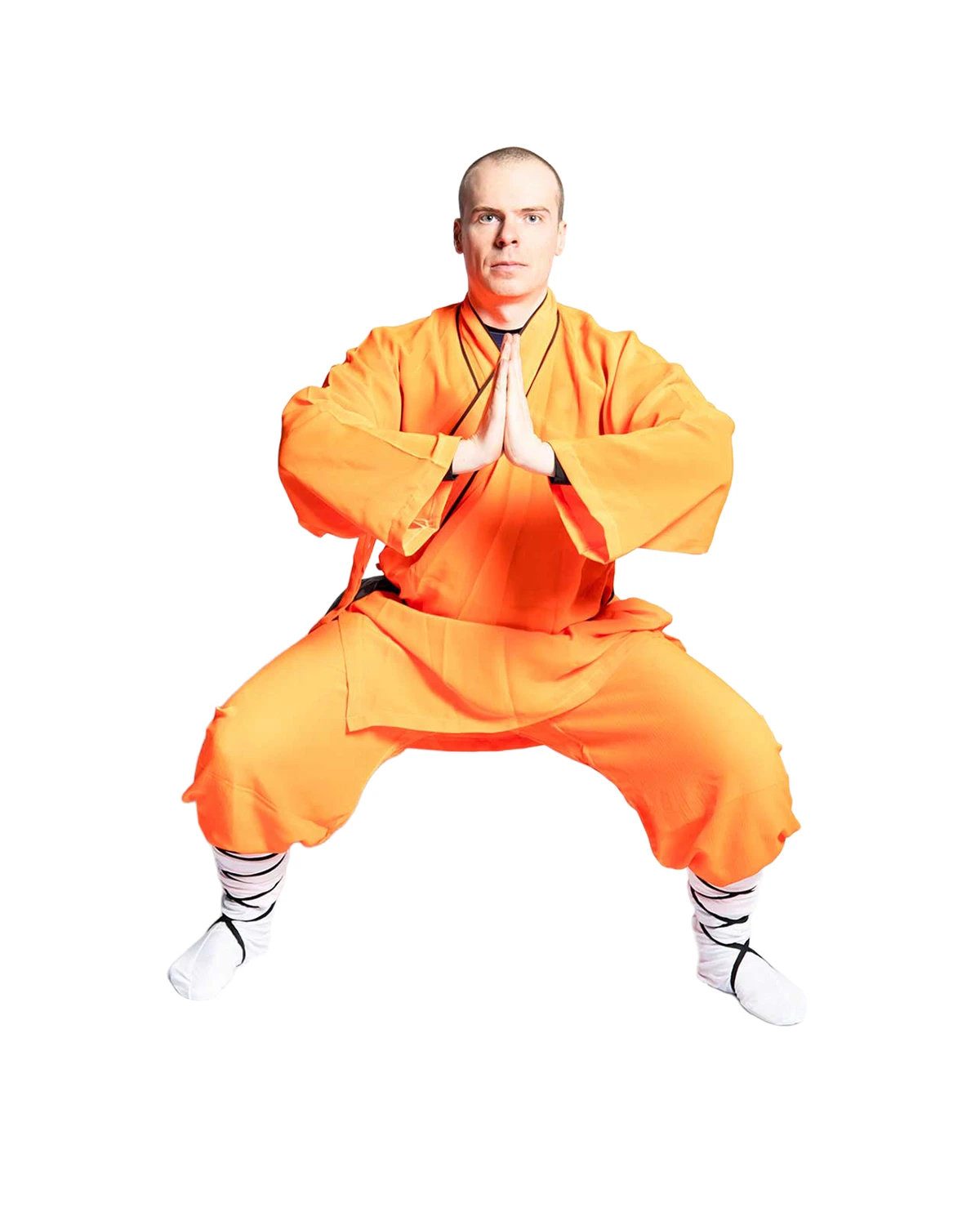 Shaolin Uniform Orange Front