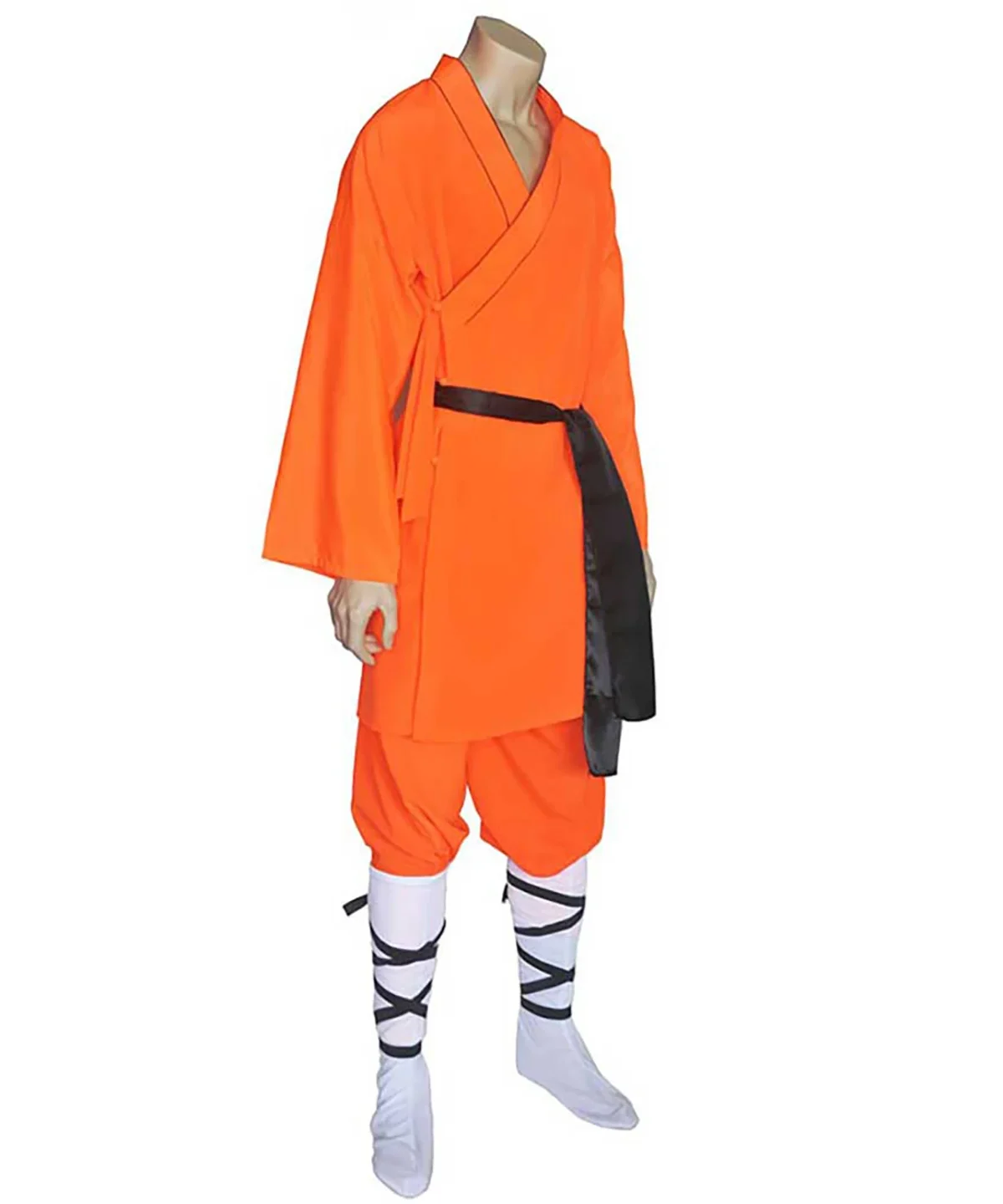 Shaolin Uniform Orange Side 1