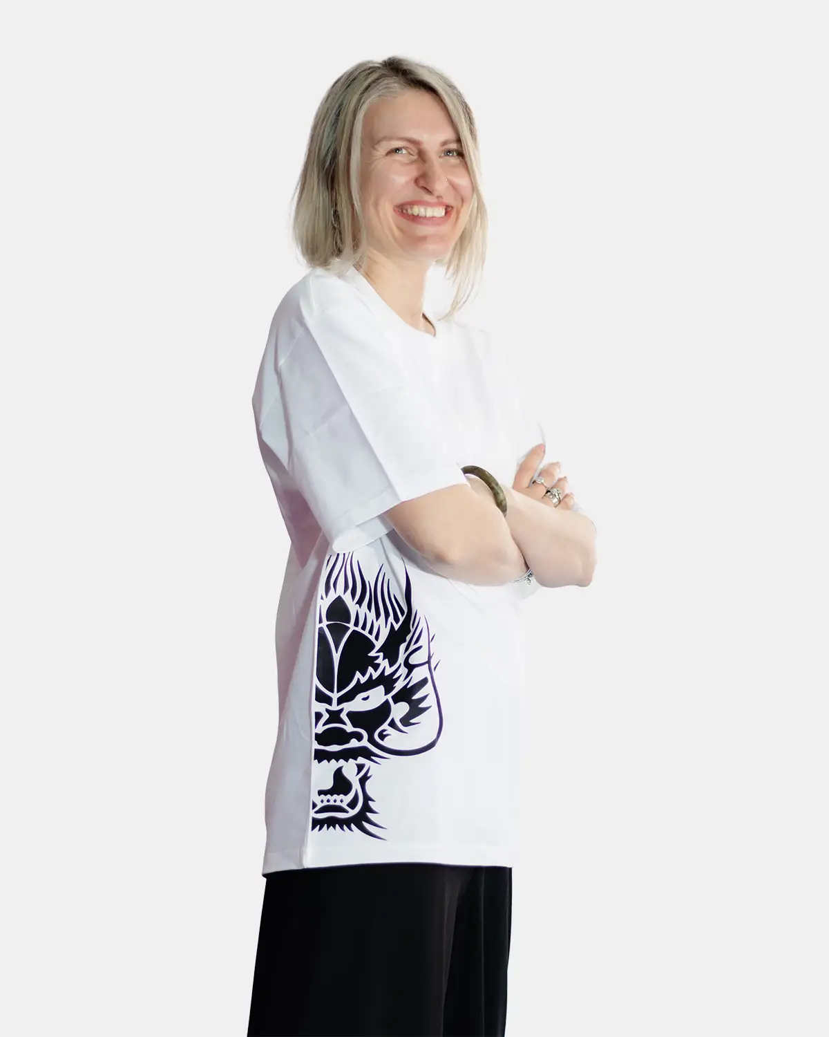 SynergyFiit UK Shaolin T-shirt White