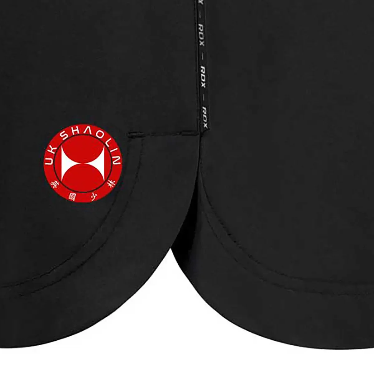 UK Shaolin Kickboxing MMA Fight Shorts Black