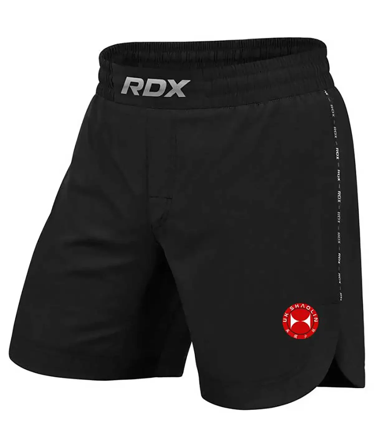 UK Shaolin Kickboxing MMA Fight Shorts Black