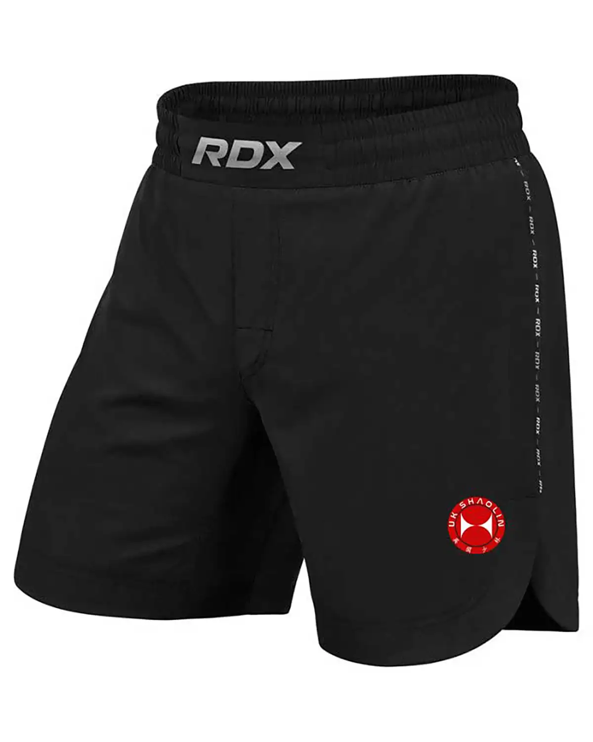 UK Shaolin Kickboxing MMA Fight Shorts Black
