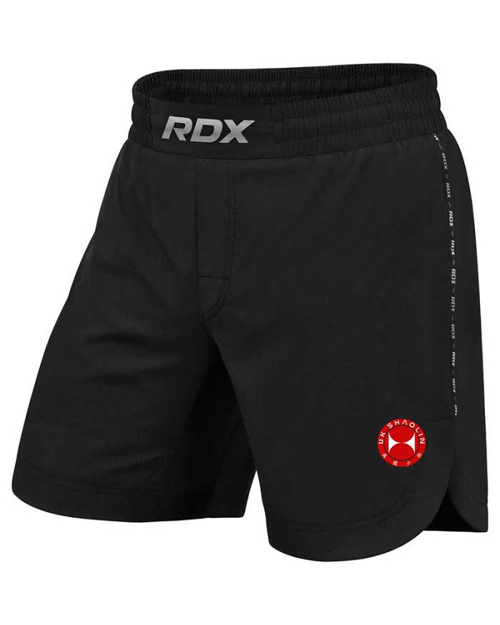 UK Shaolin mma fight shorts black