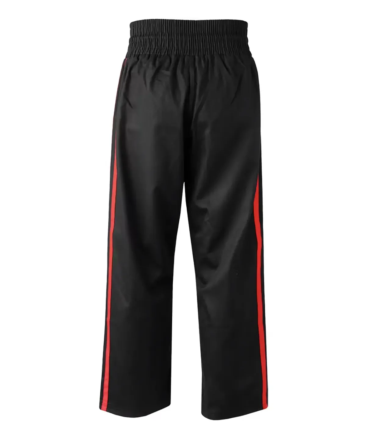 Classic Polycotton Contact Trousers Black Red