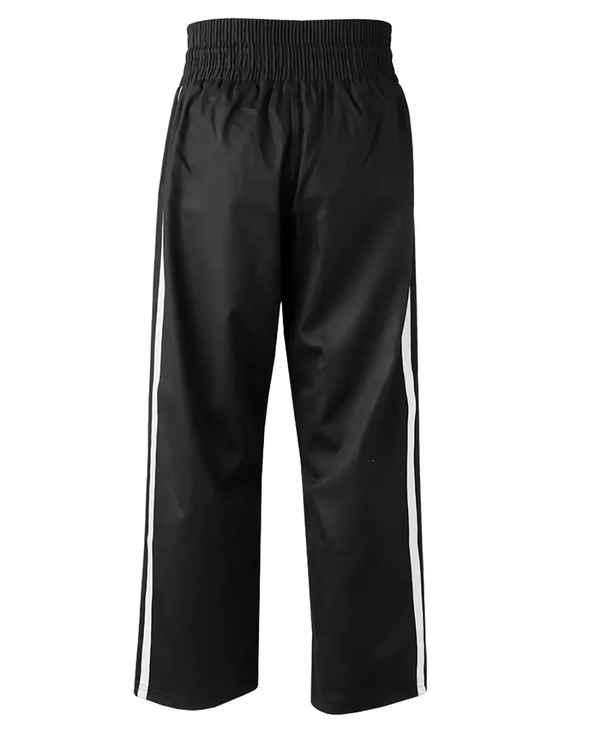 Classic Polycotton Contact Trousers Black White