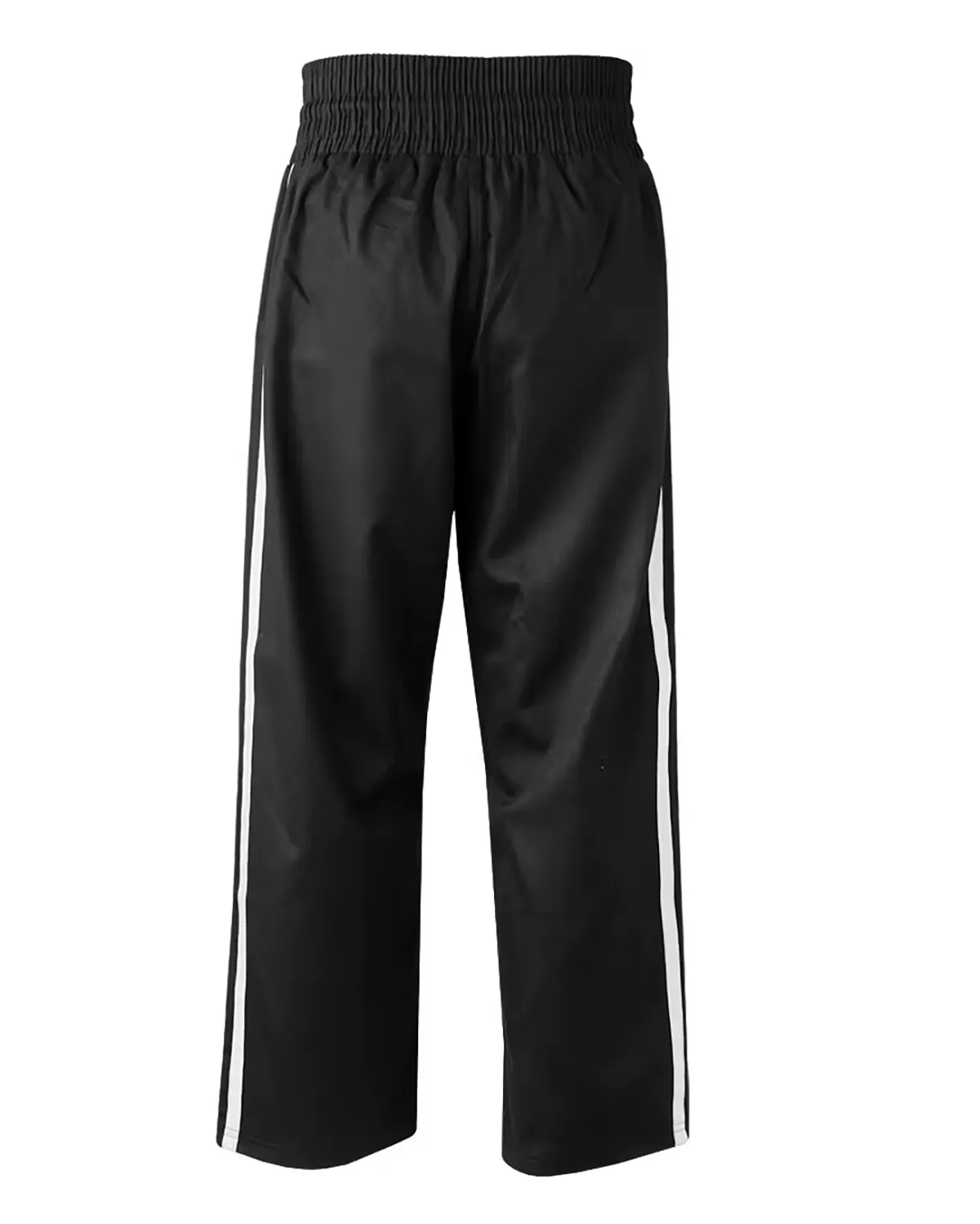 Classic Polycotton Contact Trousers Black White