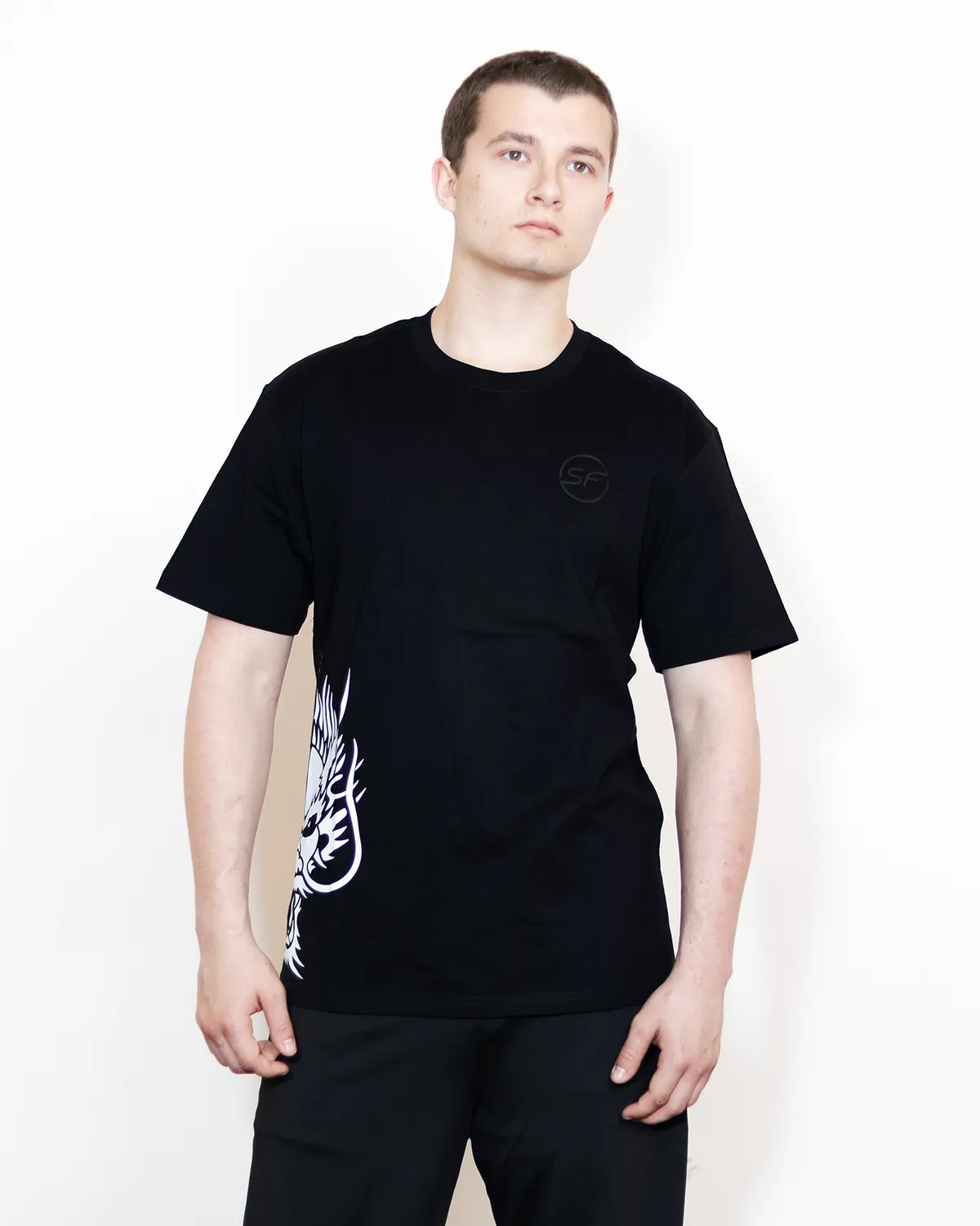 SynergyFiit Dragon T-Shirt Black