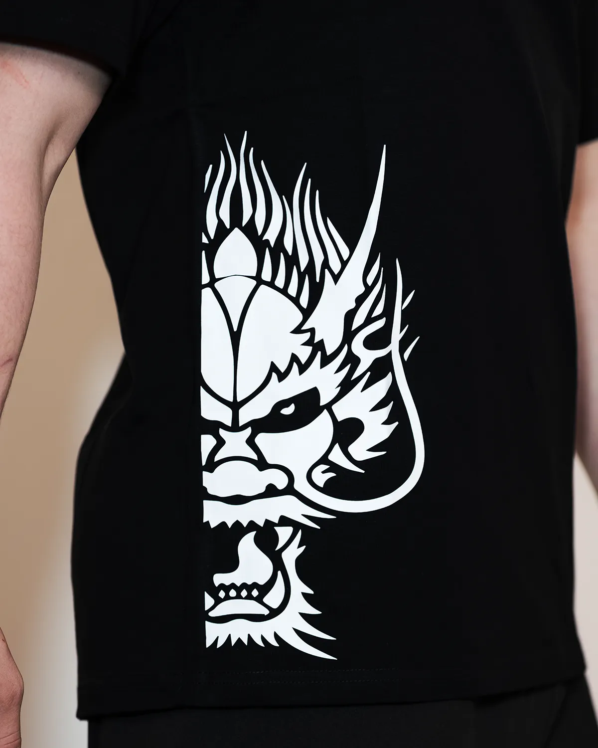 SynergyFiit Dragon T-Shirt Black