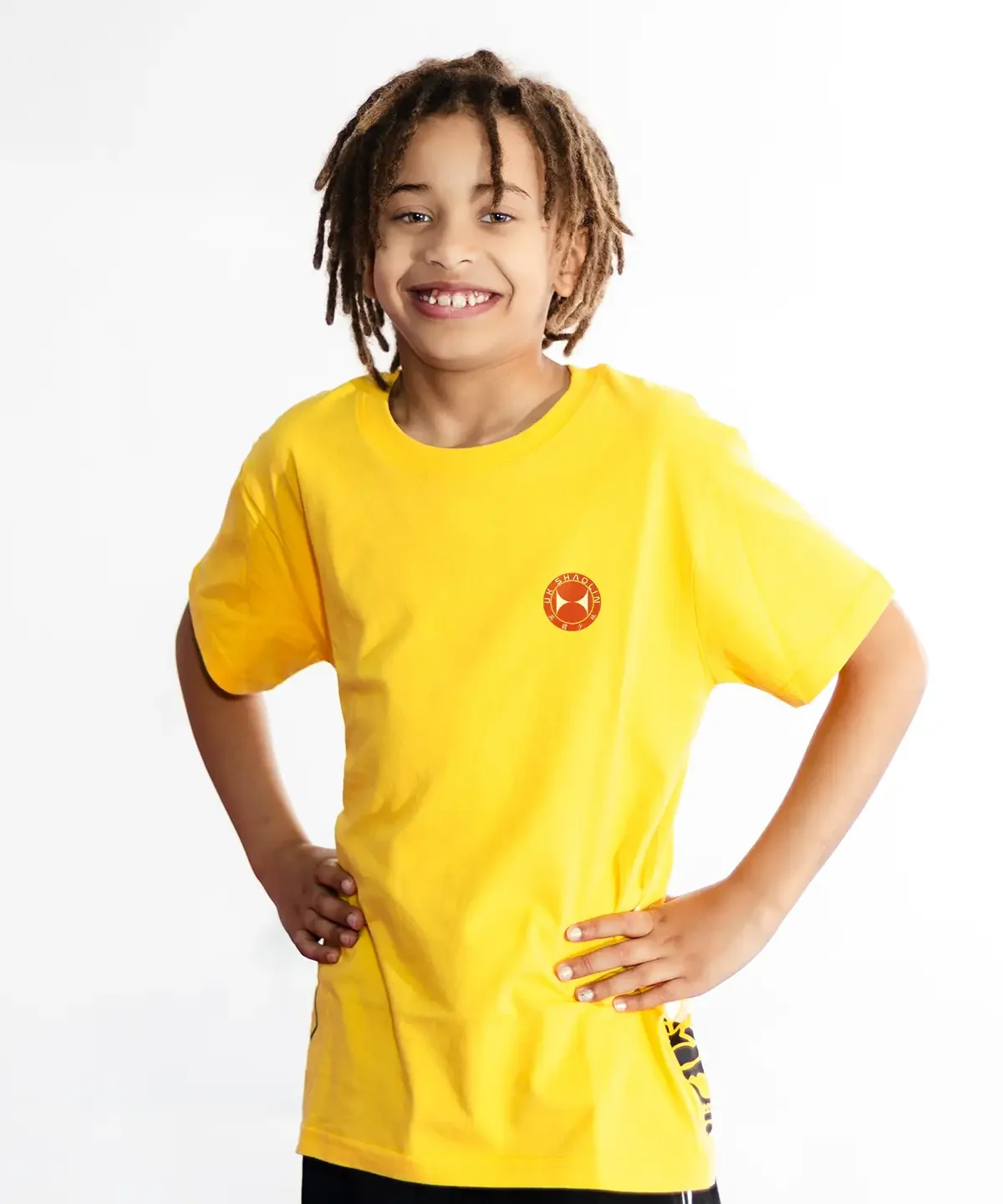 SynergyFiit UK Shaolin Kids T-shirt Yellow